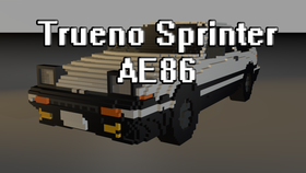 Скачать Trueno Sprinter AE86 для Minecraft