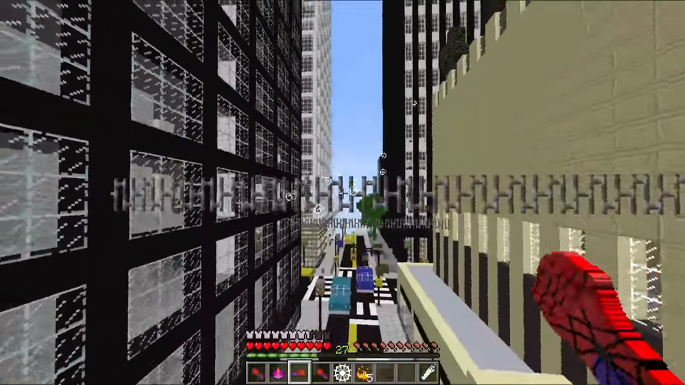 Spiderman in Vanilla Minecraft скриншот 3
