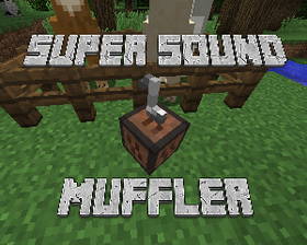 Скачать Super Sound Muffler для Minecraft 1.12.2