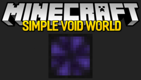 Скачать Simple Void World для Minecraft 1.10.2