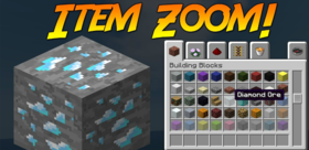 Скачать ItemZoom для Minecraft 1.12.2