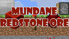 Скачать Mundane Redstone Ore для Minecraft 1.12.2