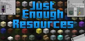 Скачать Just Enough Resources для Minecraft 1.12.2