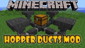 Скачать Hopper Ducts для Minecraft 1.12.2