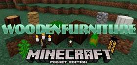 Скачать WoodenFurniture для Minecraft PE 1.4