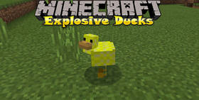 Скачать Explosive Ducks для Minecraft PE 1.4