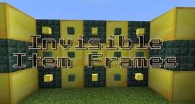 Скачать Invisible Item Frames для Minecraft PE 1.4