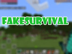 Скачать FakeSurvival для Minecraft PE 1.2