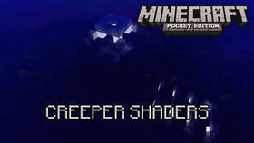 Скачать Creeper Shaders для Minecraft PE 1.0