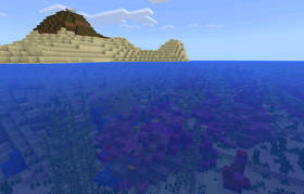 -560637684: Коралловый риф возле спавна | Сид Minecraft PE