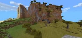 1940855309: Пересекающиеся овраги и равнина | Сид Minecraft PE