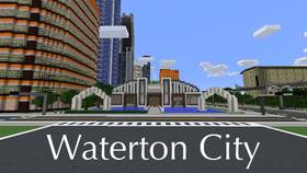 Скачать City of Waterton для Minecraft 1.10.2