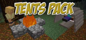 Скачать Tents Pack для Minecraft PE 1.2