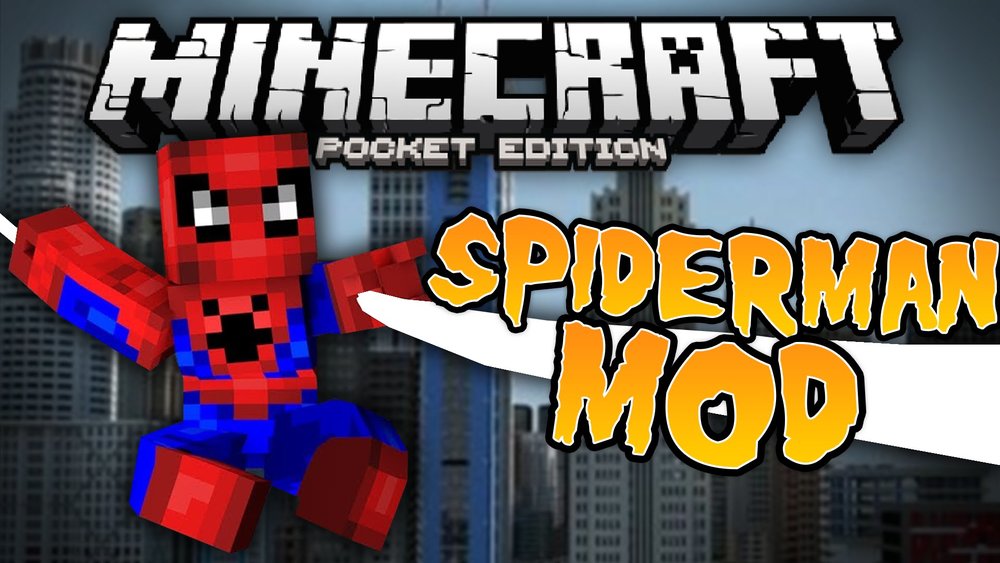 Скачать Spider-Man для Minecraft PE 1.2.