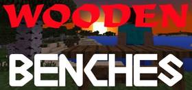 Скачать Wooden Benches для Minecraft PE 1.2