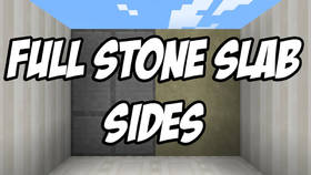 Скачать Full Stone Slab Sides для Minecraft PE 1.1