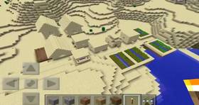 1411238030: 4 деревни и подземелье | Сид Minecraft PE