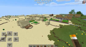 1413705970: Двойная деревня (песчаная и обычная) | Сид Minecraft PE