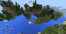 -901308900: Красивейший пейзаж | Сид Minecraft PE