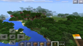 1416082668: Крытый лес и подземелье | Сид Minecraft PE