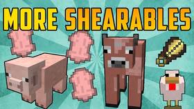 Скачать More Shearables для Minecraft 1.12.2