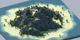 Скачать The Isolated Crag для Minecraft 1.12.2