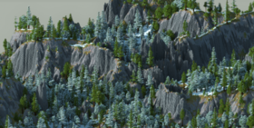 Скачать Titan's Creek для Minecraft 1.12.2