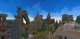 Скачать Downtown 2116 для Minecraft 1.10.2