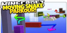 Скачать Moving Snake Parkour для Minecraft 1.10.2