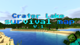 Скачать Crater Lake Survival для Minecraft 1.12.2