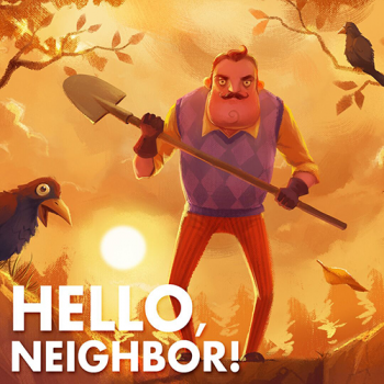 Привет сосед by chrnyy-skarpion скриншот 1