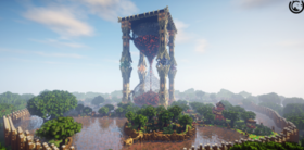 Скачать The Giant Hourglass Kingdom для Minecraft 1.12.2