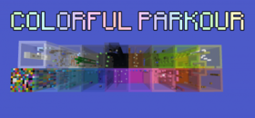 Скачать Colorful Parkour для Minecraft 1.13.2