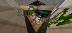 Скачать BlueGreen для Minecraft 1.8
