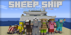 Скачать Sheep Ship Adventure для Minecraft 1.14.4
