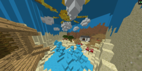Скачать Столбы на пляже для Minecraft 1.12.2