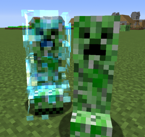 Naturally Charged Creepers 1.12.2 скриншот 1