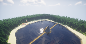 Скачать Озеро в лесу для Minecraft 1.12.2