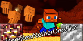 Скачать More New Nether Ores Plus для Minecraft 1.12.2
