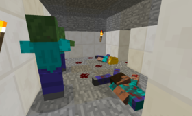Скачать Зомби Апокалипсис: В поисках бункера для Minecraft 1.12.2