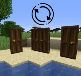 Скачать Automatic Doors для Minecraft 1.14.4