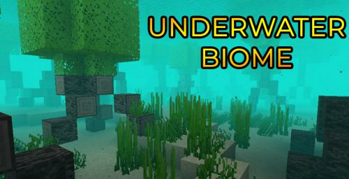 Underwater Biome 1.14.4 скриншот 2