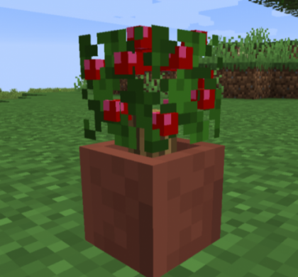 Potted Bushes 1.14.4 скриншот 2