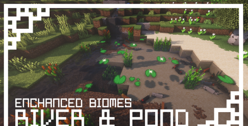 Enchanced Biome: River & Pond 1.14.4 скриншот 1
