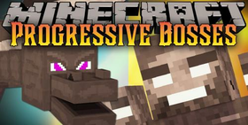 Скачать Progressive Bosses для Minecraft 1.15.1