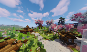Скачать Китайская деревня для Minecraft 1.15.2
