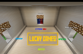 Скачать LuckyGames - MiniGames для Minecraft 1.15.2