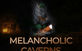 Скачать Melancholic Caverns для Minecraft 1.14.4