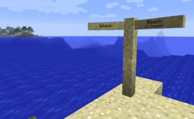 Скачать Custom Signposts для Minecraft 1.14.4