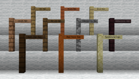 Скачать Custom Signposts для Minecraft 1.12.2